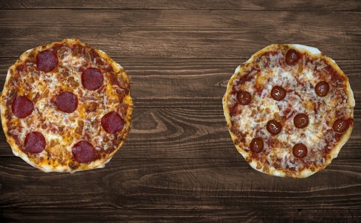 Pepperoni Pizzas