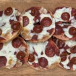 Cup n Char Pepperoni Pizza Bagels